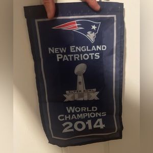 New England Patriots Replica Super Bowl Banner